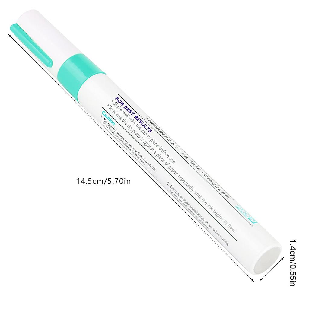 Autokratzer-Reparatur Wasserdicht Professioneller Autostift Reifenstift, Auto-Markierungsstift (Grün)