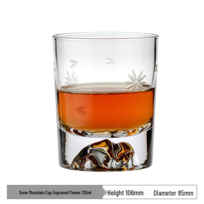 Shangqi Edo Kiriko Snow Mountain Whiskey Glass