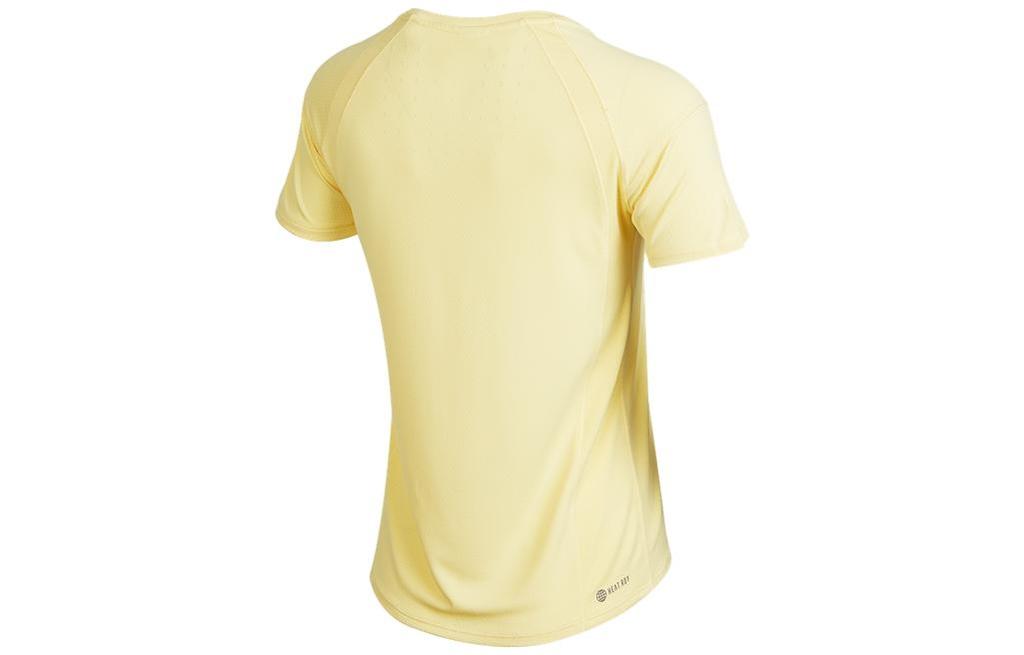 adidas HEAT.RDY Set In Sleeve T Shirt Women's Yellow HR8362