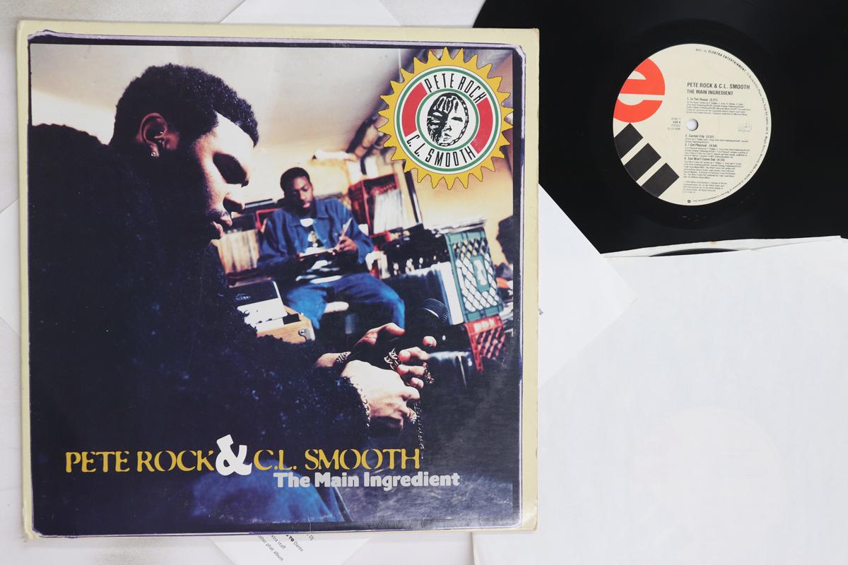 

LP Record PETE ROCK & C.L. SMOOTH - Main Ingredient 616611 ELEKTRA 1994 US Rap & Hip-Hop/R&B Used