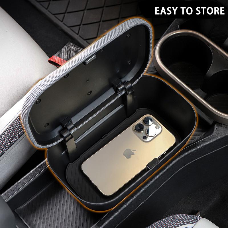 For Mini Cooper F65 F66 2024 2025 1PC Car Central Control Armrest Storage Box Organization Auto Interior Decoration Accessories