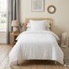 Cotton Gauze Bedding Set 140 X 200 Cm Plain White