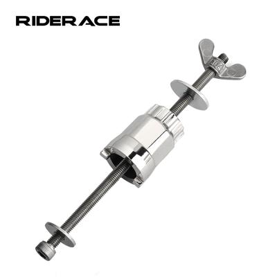 Removedor de corpo de cubo livre de bicicleta, cubo de bicicleta de aço inoxidável, base de torre, instalação, ferramenta de desmontagem com manga, ferramentas de remoção de tambor de flor