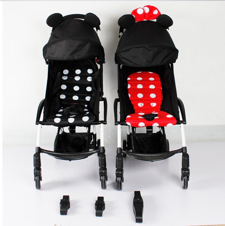 Zwillingskinderwagen-Verbindungsstück für dasselbe Modell - Einzelkinderwagen in Doppelkinderwagen für zwei Babys umwandeln