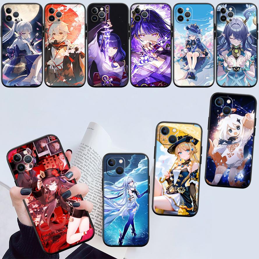 RA14 Genshin Impact Phone Case for OPPO A40 A60 A80 A15 A16 A16K A12 A17 A17K A54 A54S A53 A53S A55 A56 A57 A98 F23