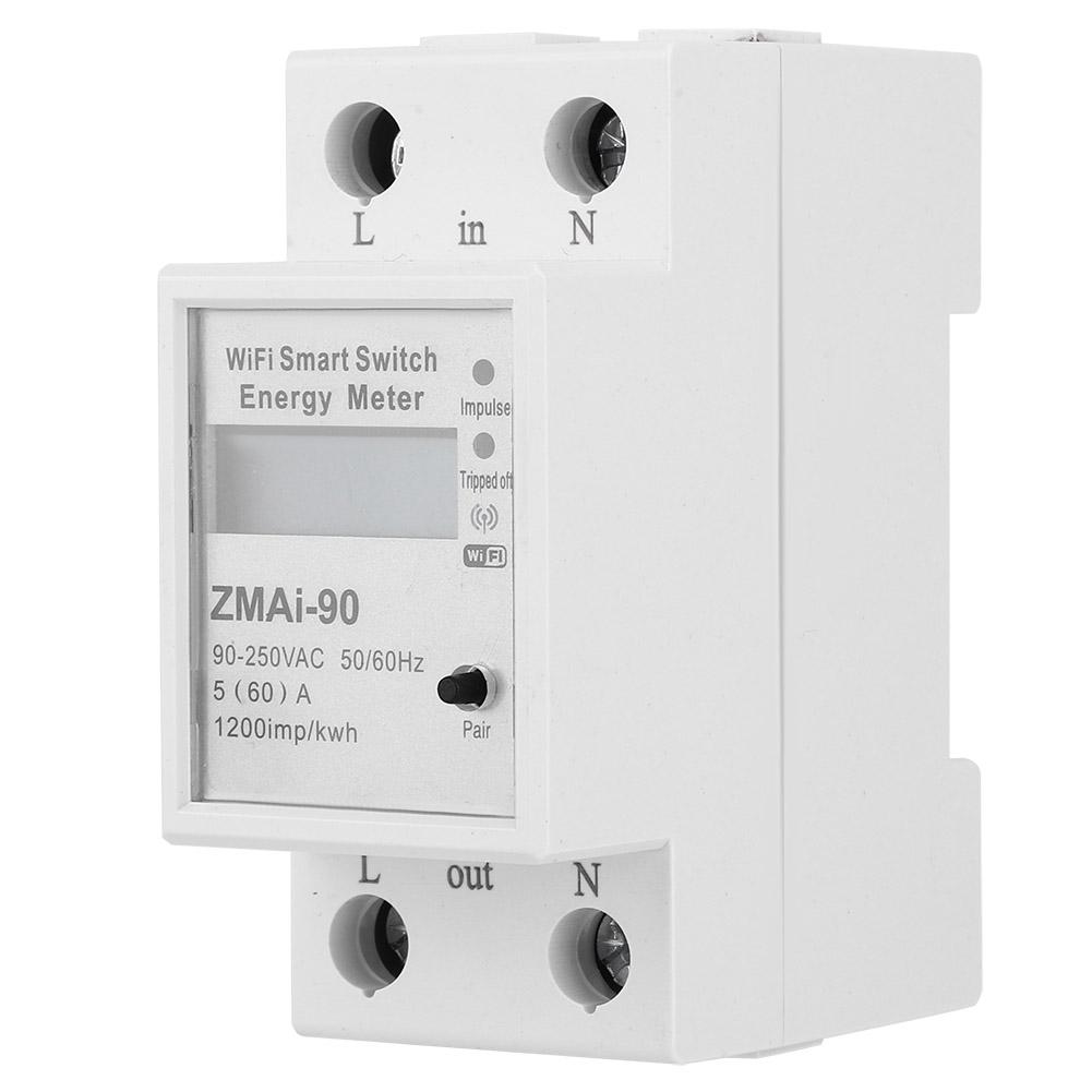 ZMAi-90 WIFI Remote LCD Digital Metering   Single Phase Energy Meter 90-250V