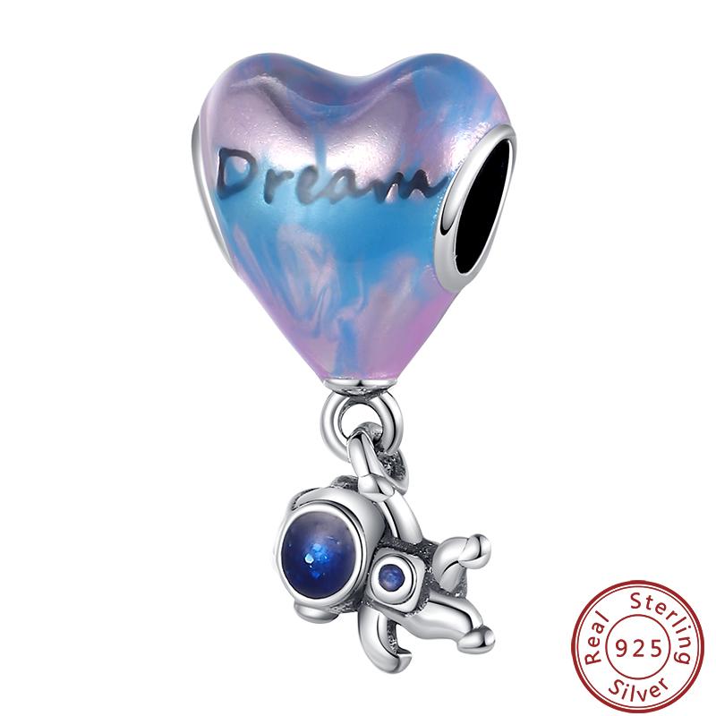 Copper Sincere Emotions Multiple Styles Heart-Shaped Romantic Charms Beads 3Mm Diy Fine Jewelry Making