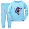 5602 Kinder Mädchen Lily Lovebraids Spiel Print Rundhals Nachtwäsche Pyjama T-Shirt Hosen Sets