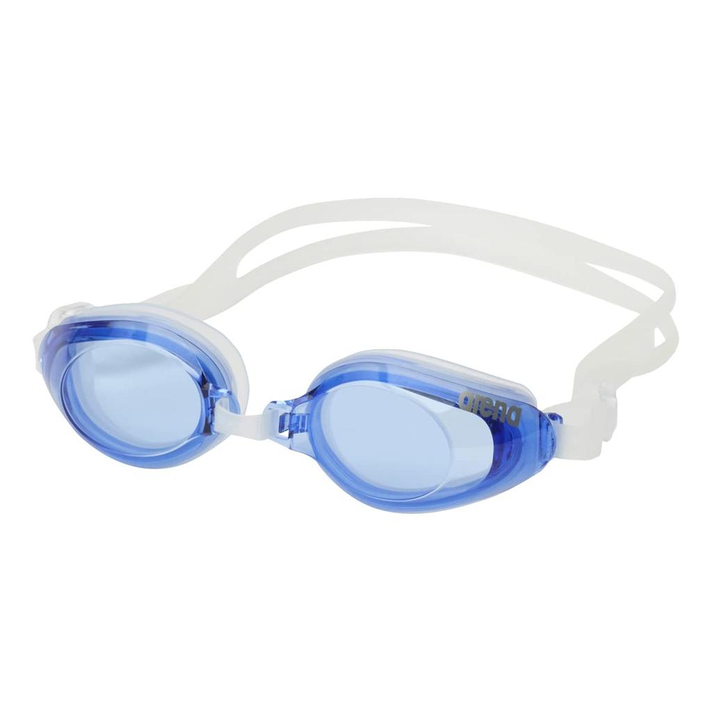 arena Swimming One Size Fits AGL-8100 Goggles, Unisex, Clearly, Blue, Most, Anti-Fog (Linon)