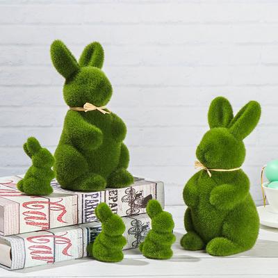Supplies Best Gift Kids Gifts Easter Bunny Green Rabbit Home Decoration Happy Easter Ornaments