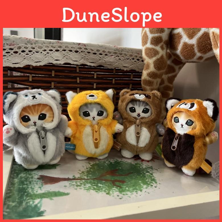 Mofusand Tier Plüsch Schlüsselanhänger Mit Fuchs Waschbär Wolf Design Für Kinder Und Teenager Geschenk