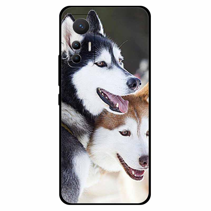 For Xiaomi 12 Lite Case Soft Silicone TPU Space Protective Back Cover For Xiaomi Mi 12 Lite Cases 12lite Printed Marble Shells