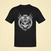 Gear Skull - Bikers, Motorcycle - Unisex T-shirt B003