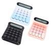 Mechanical Switch Calculator LCD Display 24 Keys Automatic Sleep Desktop Calculators for Business Of