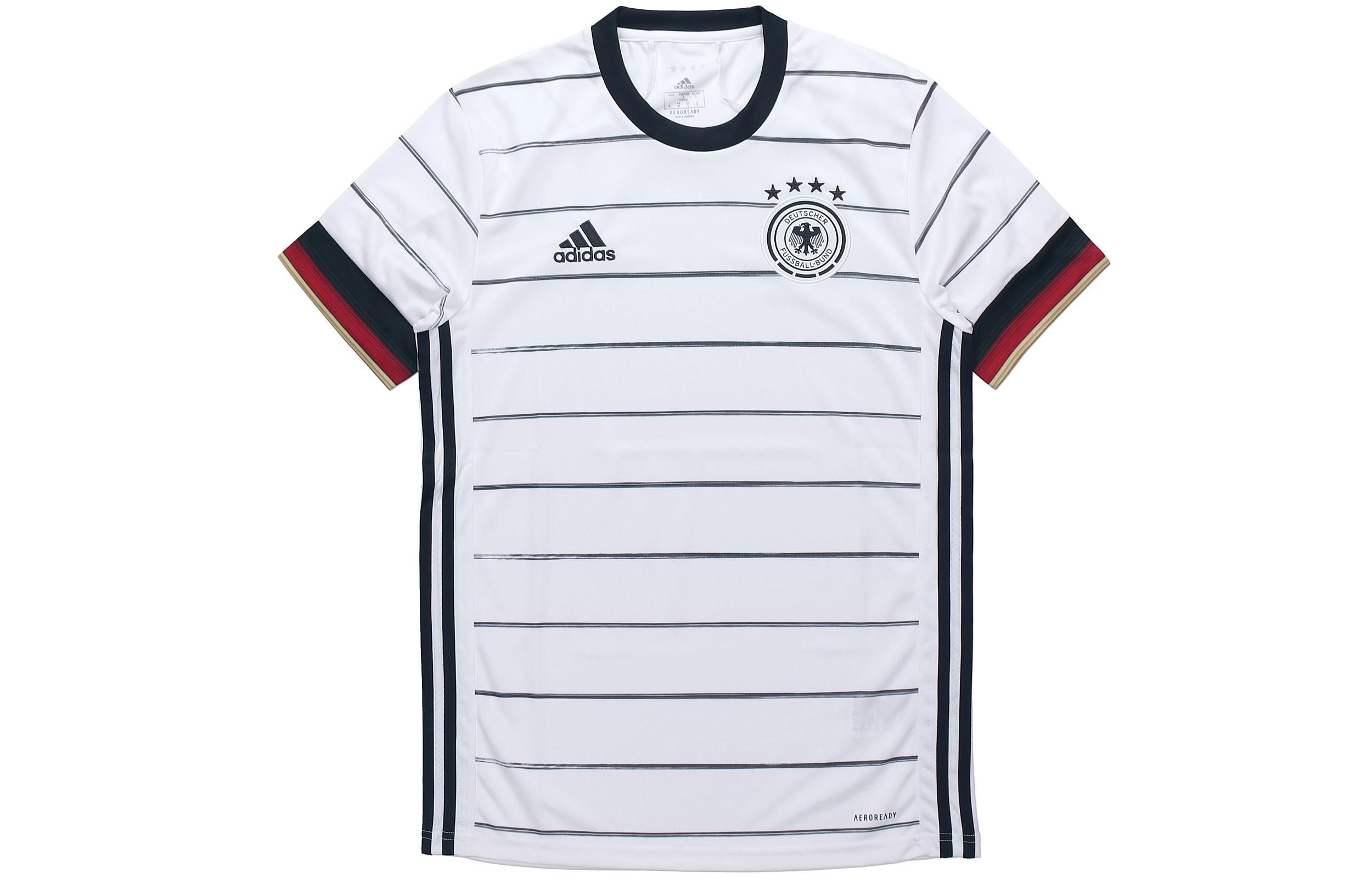 

Adidas Soccer Jerseys Men s White Moderate Straight Fit EH6105 S
