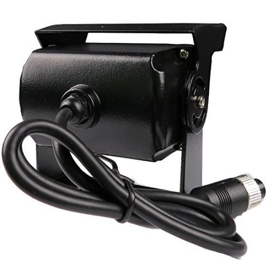 color LCD monitor SHARP Color CCD lens LED backup camera 20m coaxial extension cable with auto night vision switching Backup camera set for heavy