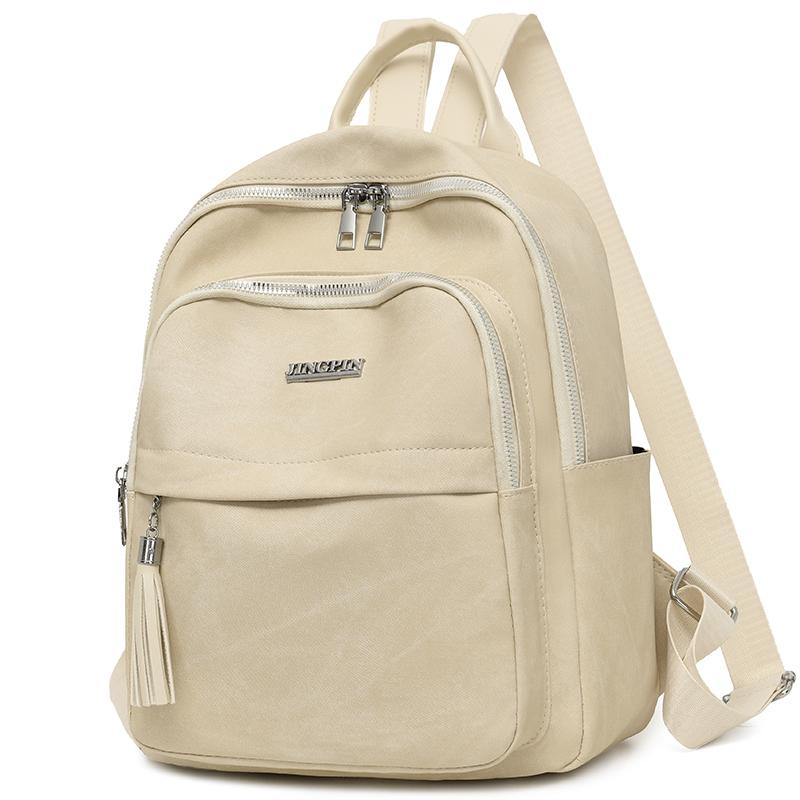 Tassel Women's Large Capacity Backpack