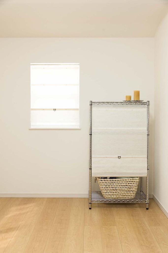 Fullness Cordless Roman Shade, Slever Type, W30 x H120cm, Natural, L6150, Non-Blackout Type