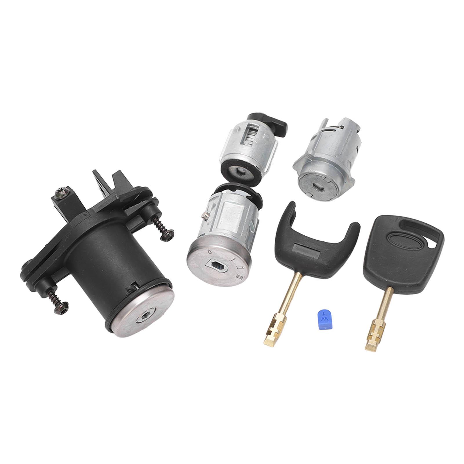 

Ignition Starter Switch Door Lock Cyclinder Set 2S61 A22050 BM Replacement for Ford Fiesta MK5 Fusion