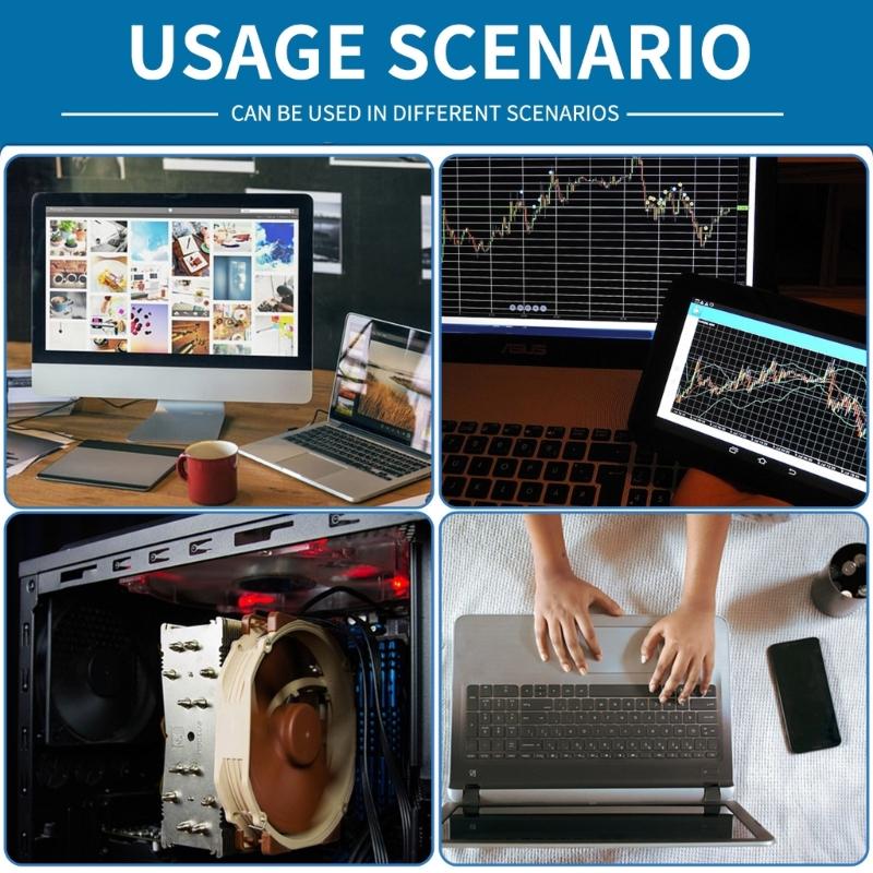 PCIE To NVME Adapter PCIE To M.2 M Key Converter Risers Board Expansion Card for 2230 2242 2260 2280 SSD Accessories