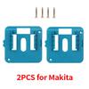 1-5PCS Battery Holders for Makita 18V Li-ion Battery Wall Mounted Battery Organizer Heavy-Duty Battery Storage Mount Dock Holder