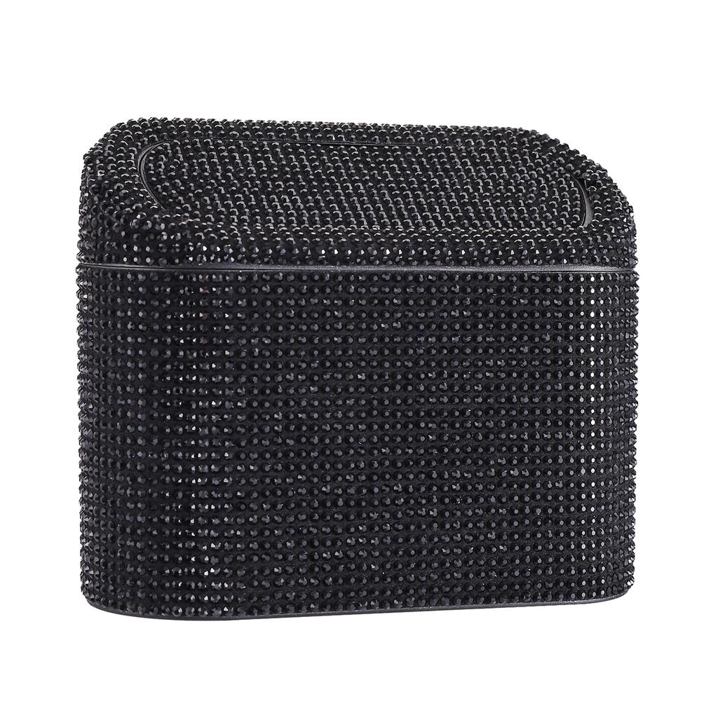 Car-mounted Diamond Waterproof Dustproof Multi-functional Trash Can Storage Barrel Box Bag Hanging Seat Back Special Creative