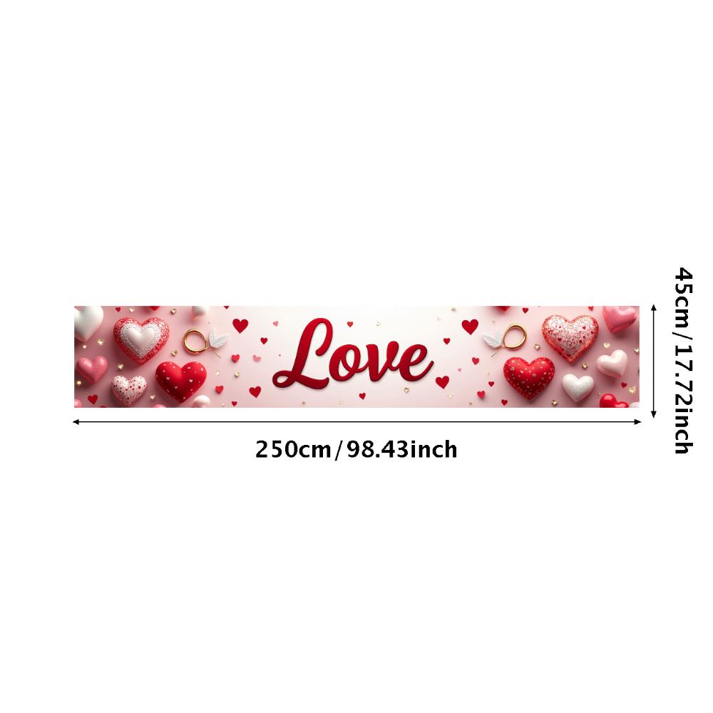 

Pink Banner Prop Cherry For Festive Valentine s Indoor