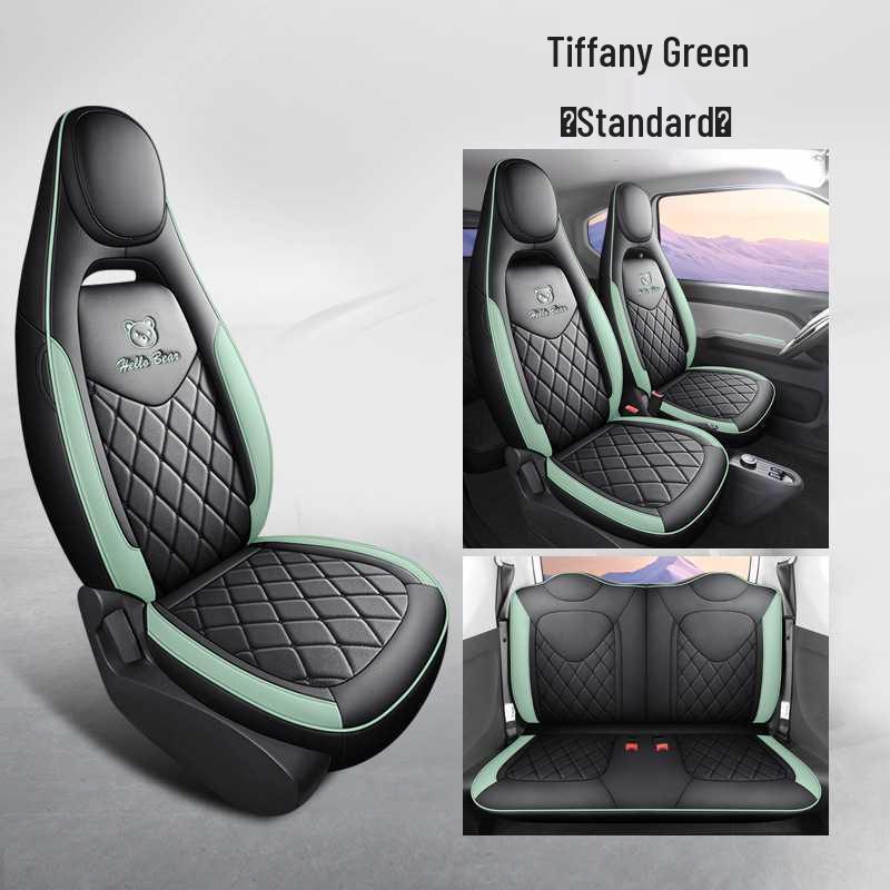2022 Wuling Hongguang Mini EV Seat Covers: All-Season Macaron Edition, Full Coverage Car Seat Cushions. Wuling MINI Four-Seat Full Coverage