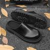 TUINANLE Mens Half Slippers Summer Sandals Soft Sole Breathable Comfortable Walking Shoes Platform Casual Shoes