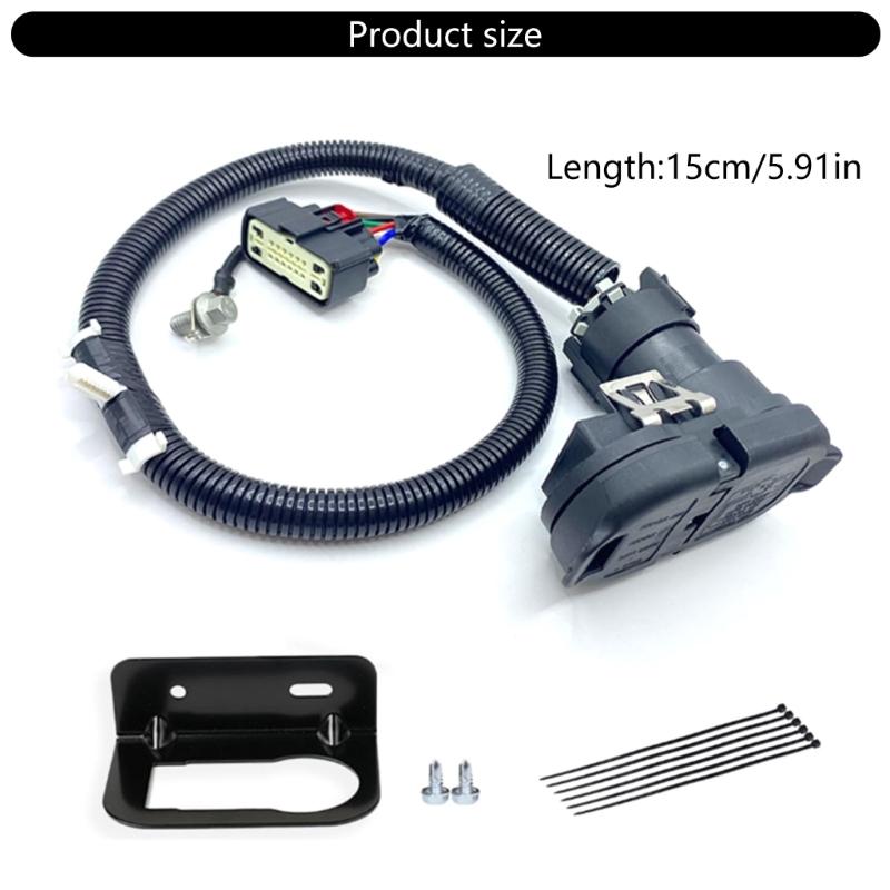 Trailer Tow Hitch Bar Wire Harness Connector Kit 9L3Z-15A416-A 9L3Z15A416A for 2009-2014 Replacement Accessories