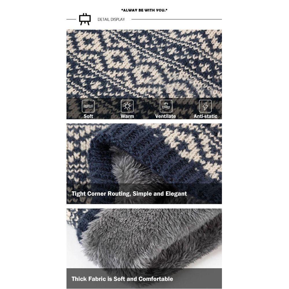 Soft Winter Neck Warmer Knitted Face Mask Fashion Neck Scarves Women Men