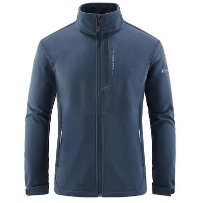 Spring and Autumn Double-sided Fleece Men's Clothing Double-sided Fleece Thickened Jacket Fleece Sports Jacket Men's Middle-aged Jacket