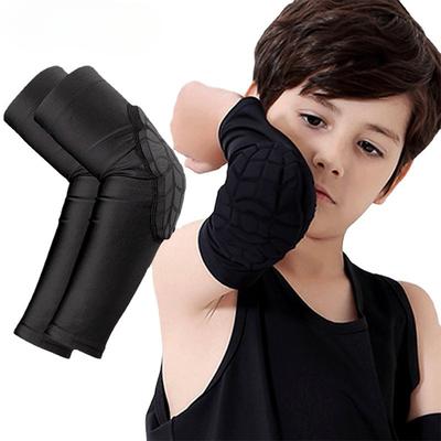 1Pcs Kids/Youth 5-15 Years Sports Honeycomb Compression Knee Pad Elbow Pads Guards Protective Gear for Basketball, Football