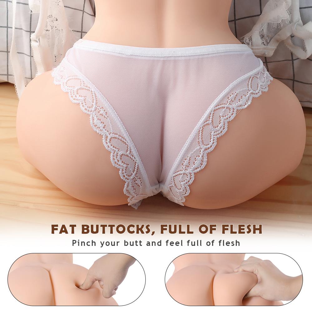 45cm*8.5kg Silicone Doll Real Silicone Sex Doll for Men Realistic Ass Vagina Anal Love Doll