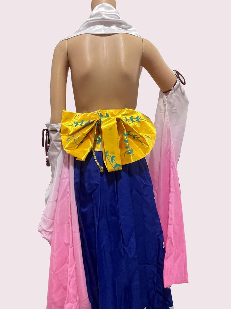 Final Fantasy Yuna Cosplay School M [Cosplay] [Lavender] Costume, Event, Halloween, Christmas, Festival, Women's