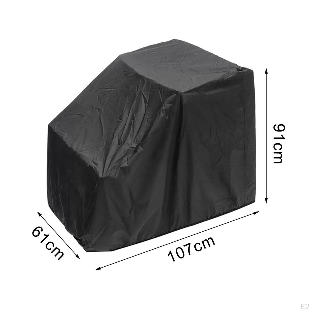 Boat Center Console Cover Prachotěsné Vodotěsné Marine Canvas Větru odolné sady s