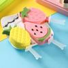 Thickened Silicone Ice Cream Mold, Food-grade, With Lid, Homemade Cartoon Ice Cream Mold Box For Home Use.