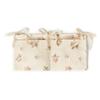 Baby Storage Bag Hangings Organize Baby Bedside Storage Bag with 2 Pocket Lightweight Bag for Diapers Pacifiers & More
