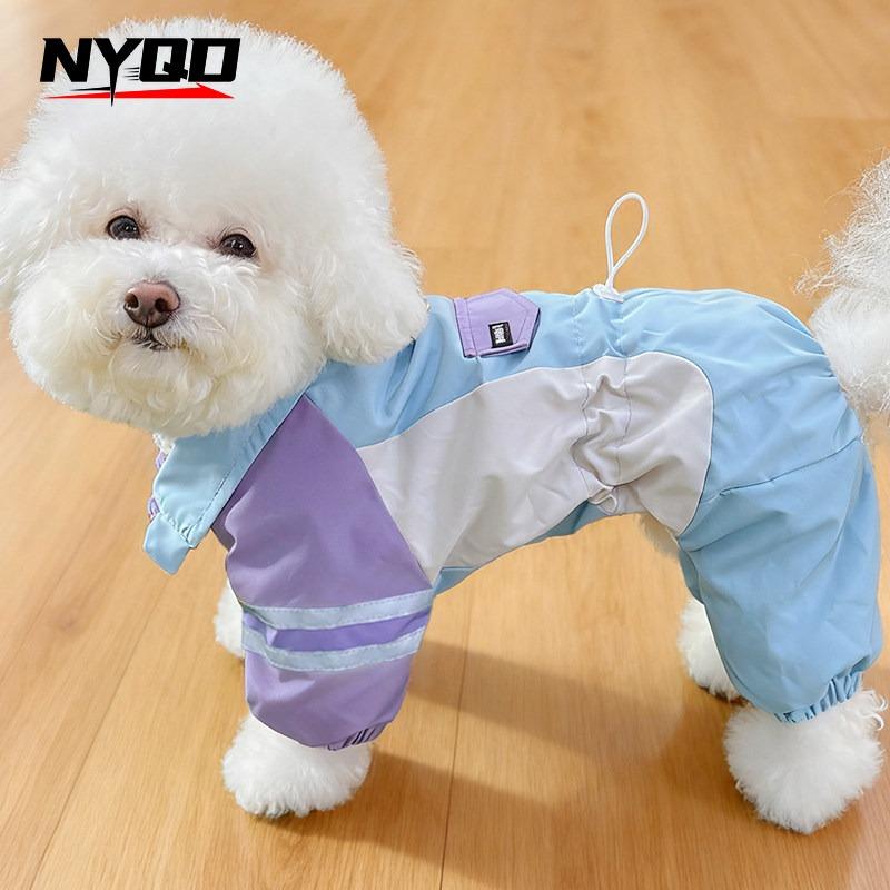 Winter and autumn dog clothing - warm and protective fleece coat for pets, four-legged adventure wear dog clothes for small dogs
