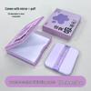 Portable Women's Oil-Control Loose Powder with Mirror & Oil-Absorbing Sheets