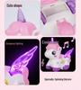 Unicorn Toy for Girls: Rechargeable Rotating Electric Light-Up with Music