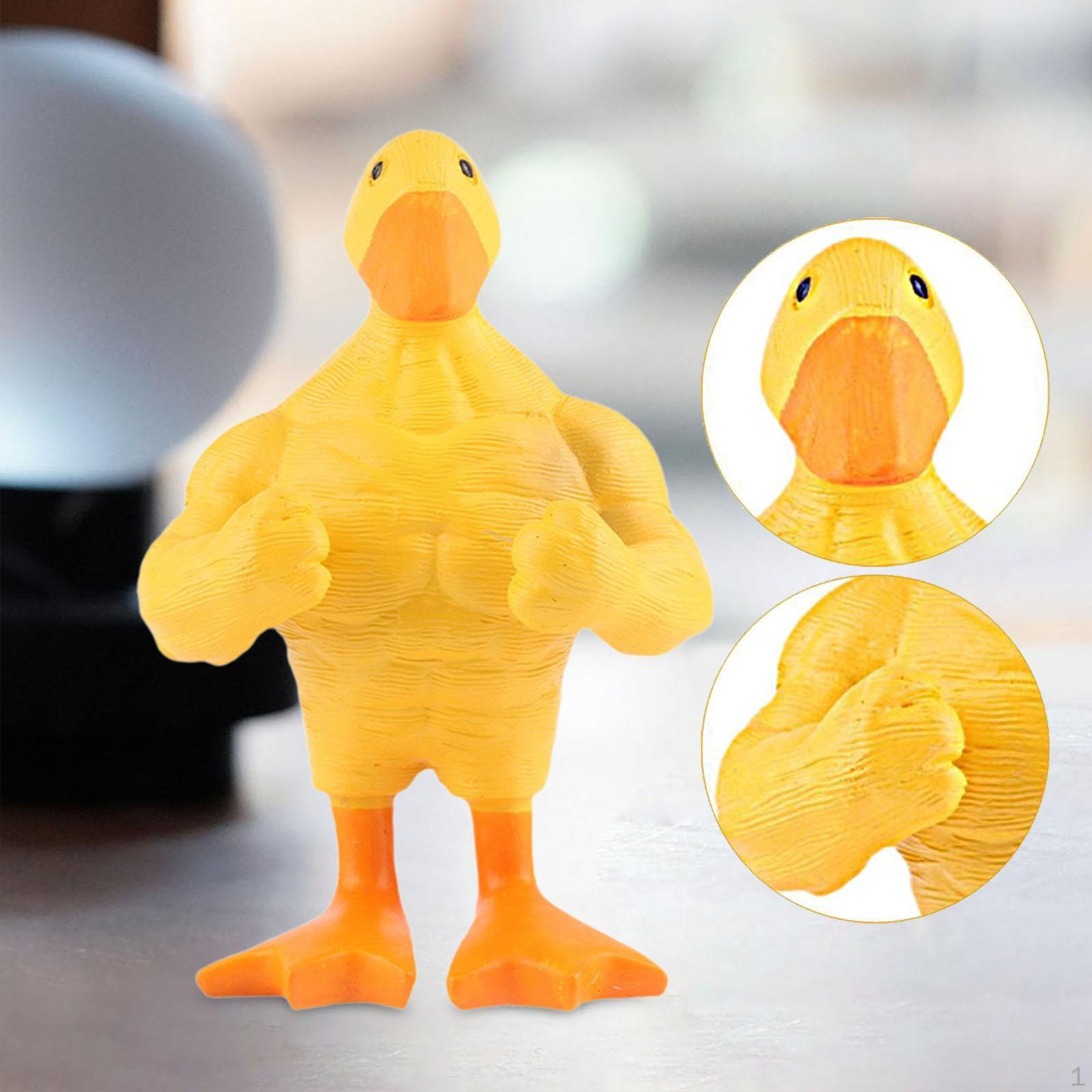 

Статуэтка-подставка для ключей в виде утки, украшение для дома, полимерная скульптура, полка для хранения, крючок-фигурка для