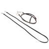 Horse Bridle with Rein Adjustable Size Cowhide Sturdy Comfortable Horse Headstall for Riding