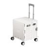 Handun 8-Wheel Folding Shopping Cart with Rotating Lid