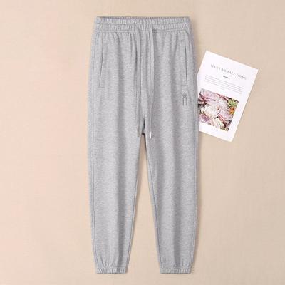 Lässige Damen-Sweathose Fleece Verdicken Hose Elastischer Bund Streetwear Damen Baumwolle Sporthose Herbst Winter