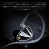 Linsoul KZ Vader Pro Hybrid Earphones with Three Dynamic Drivers per Side, Professional Built-in Filters, Two Professionally Tuned Sound Profiles,