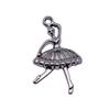 Dancing Boys Charms Girls Pendants For Dance Themed Jewelry Accessories Alloy