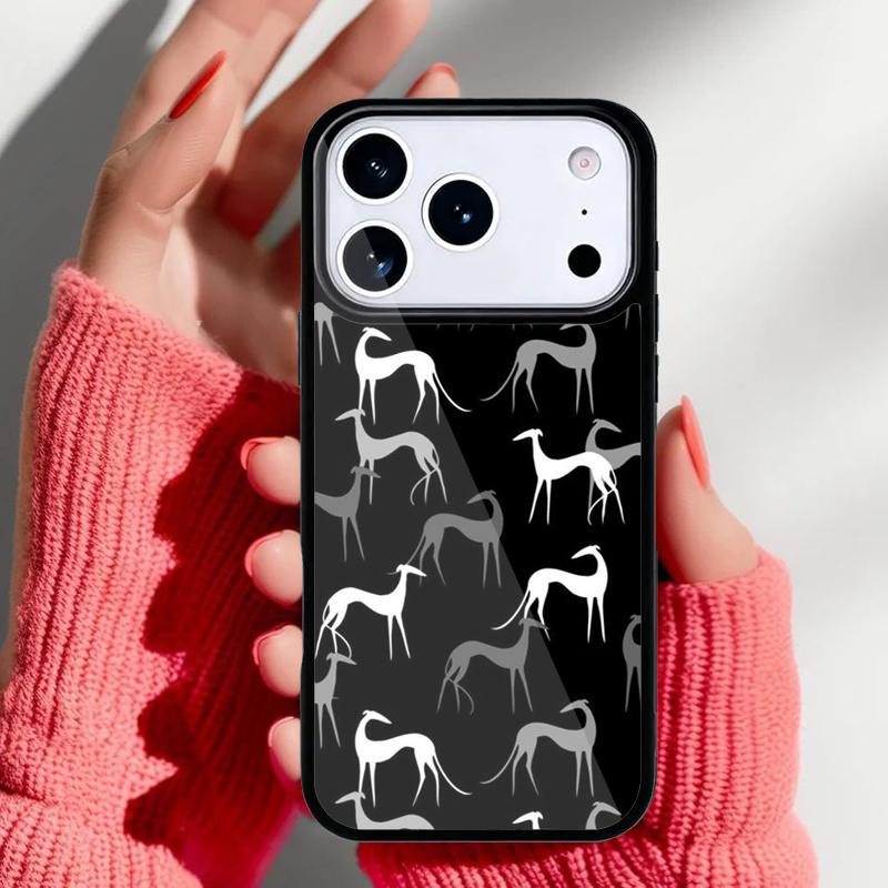 Galgo Greyhound Dog Phone Case for iPhone 17 16 15 14 13 Pro Max Back Cover for 12 11 Pro Coque