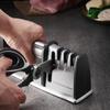 Handheld Kitchen Sharpening Stone Manual Whetstone Kitchen Gadgets 4 In 1 Sharpener  Restaurant