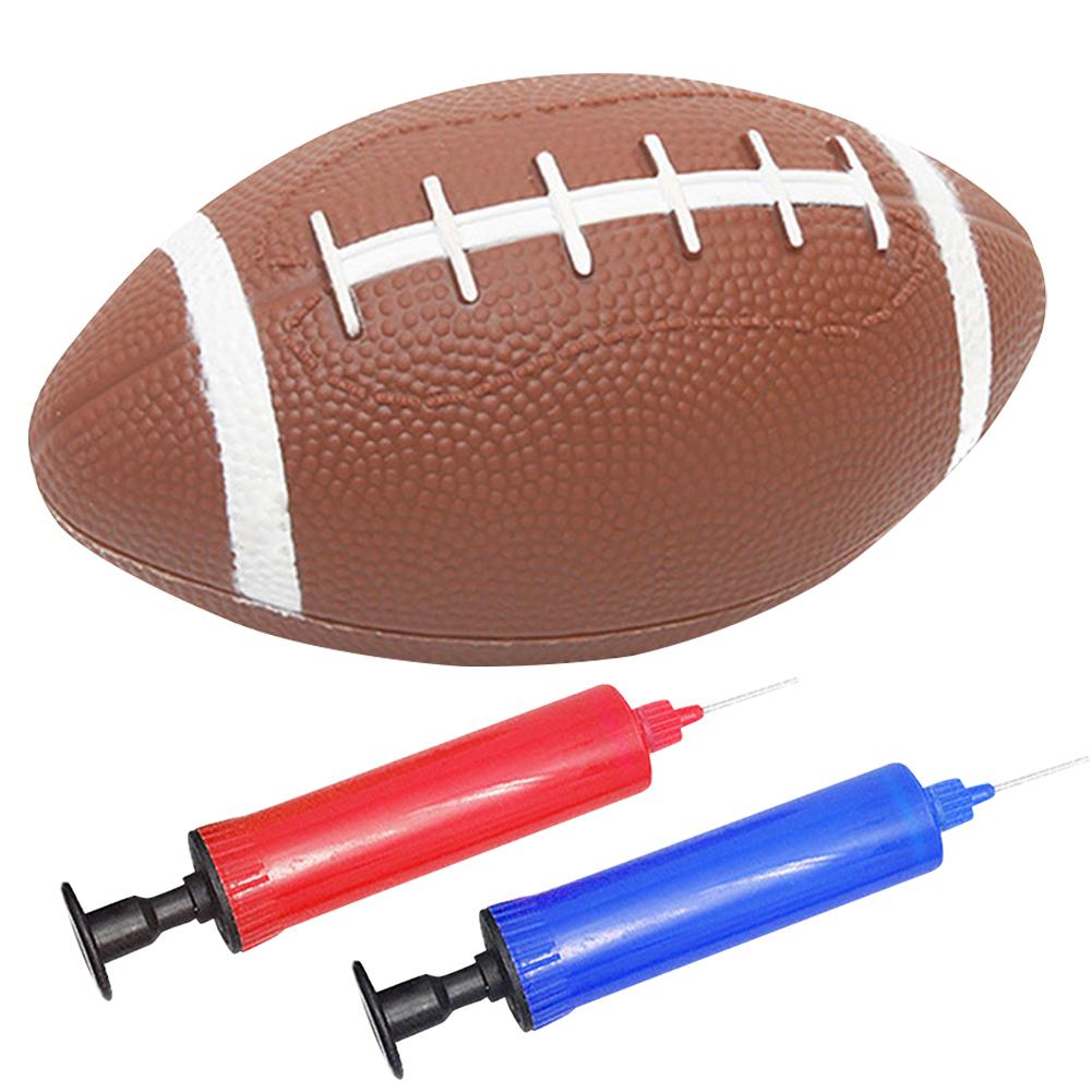 Tenåringer Rugbyball Amerikansk Fotball Oppblåsbar Barneleker Fotballer med Pumpe Barnelekeball for Barn Undervisning